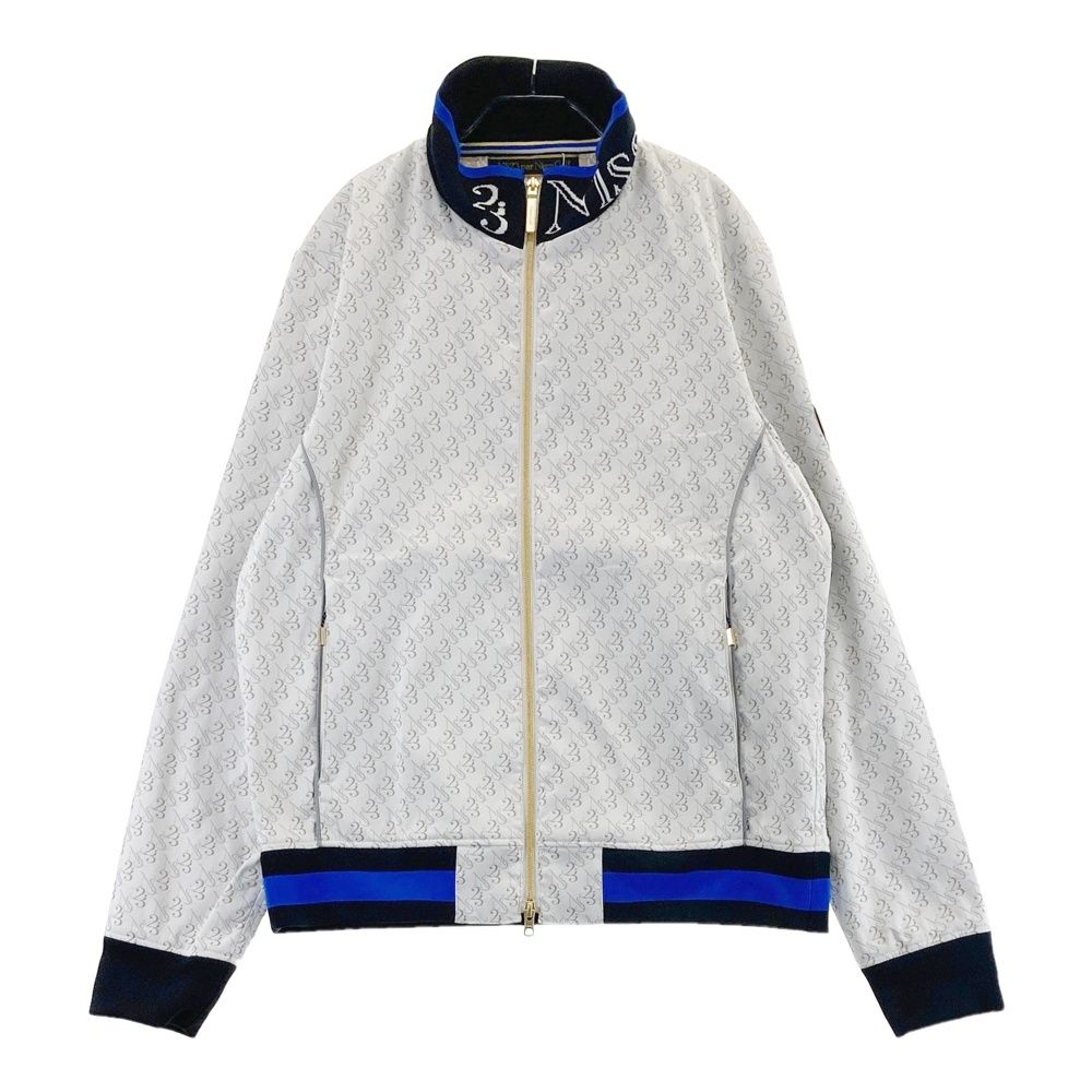 サイズ：7 NS23 PAR NISSA GOLF ニッサゴルフ 23102-501 ジップジャケット 総柄 ホワイト系 [240101527988] ゴルフウェア メンズ ストスト