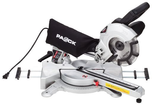 パオック PAOCK スライド丸ノコ木材切断刃径190mm本体シルバーSMS-190T