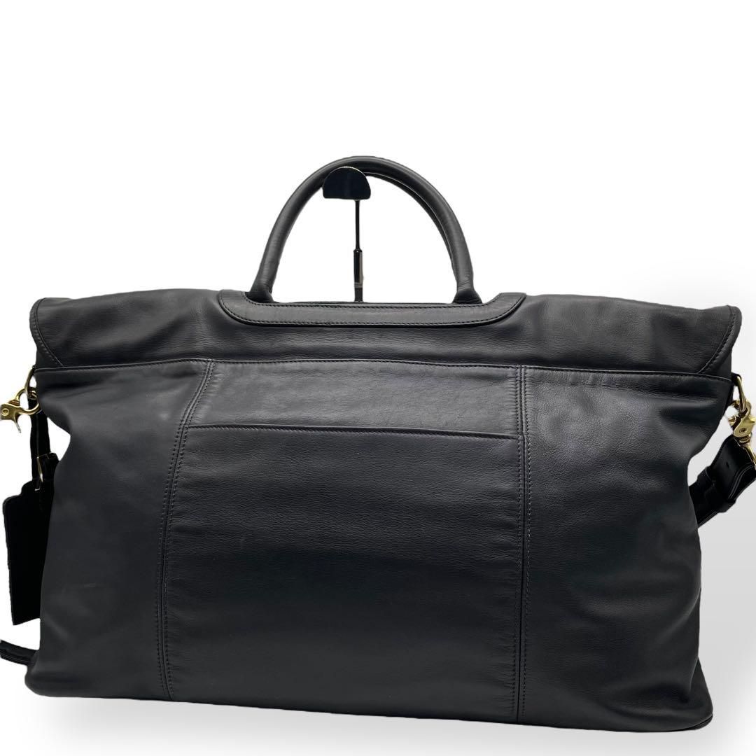 【希少・極美品】オールドコーチ ボストンバッグ 2way キャンバス レザー 極美品 COACH 超レア オールドコーチ USA製 2way ボストン