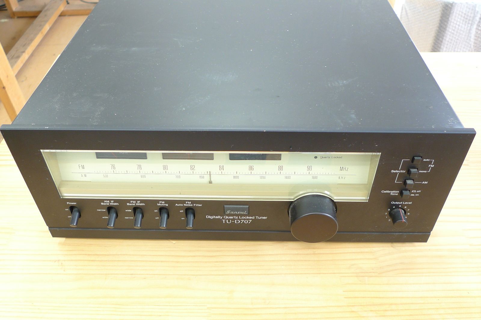 SANSUI チューナー TU-D707