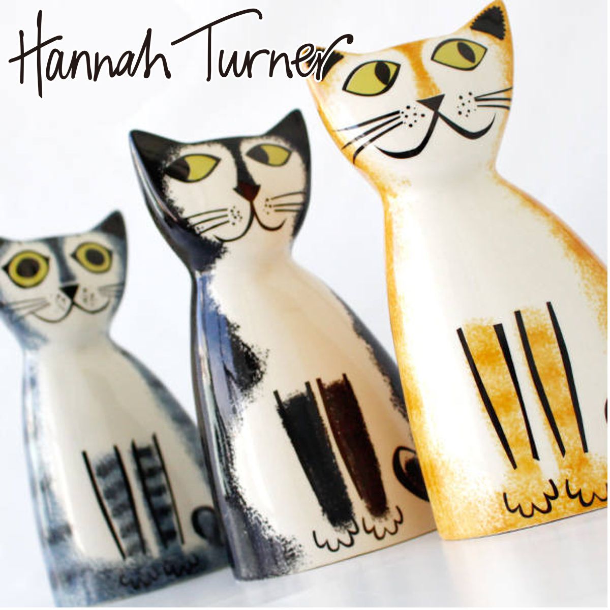 Hannah Turner 猫とライオンの貯金箱 貯金箱 Hannah Turner Money box Cat ネコ （ ハンナターナー マネー
