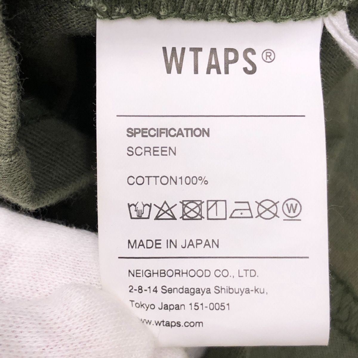 WTAPS ダブルタップス CROSSBONES L/S TEE クロスボーン ロング 