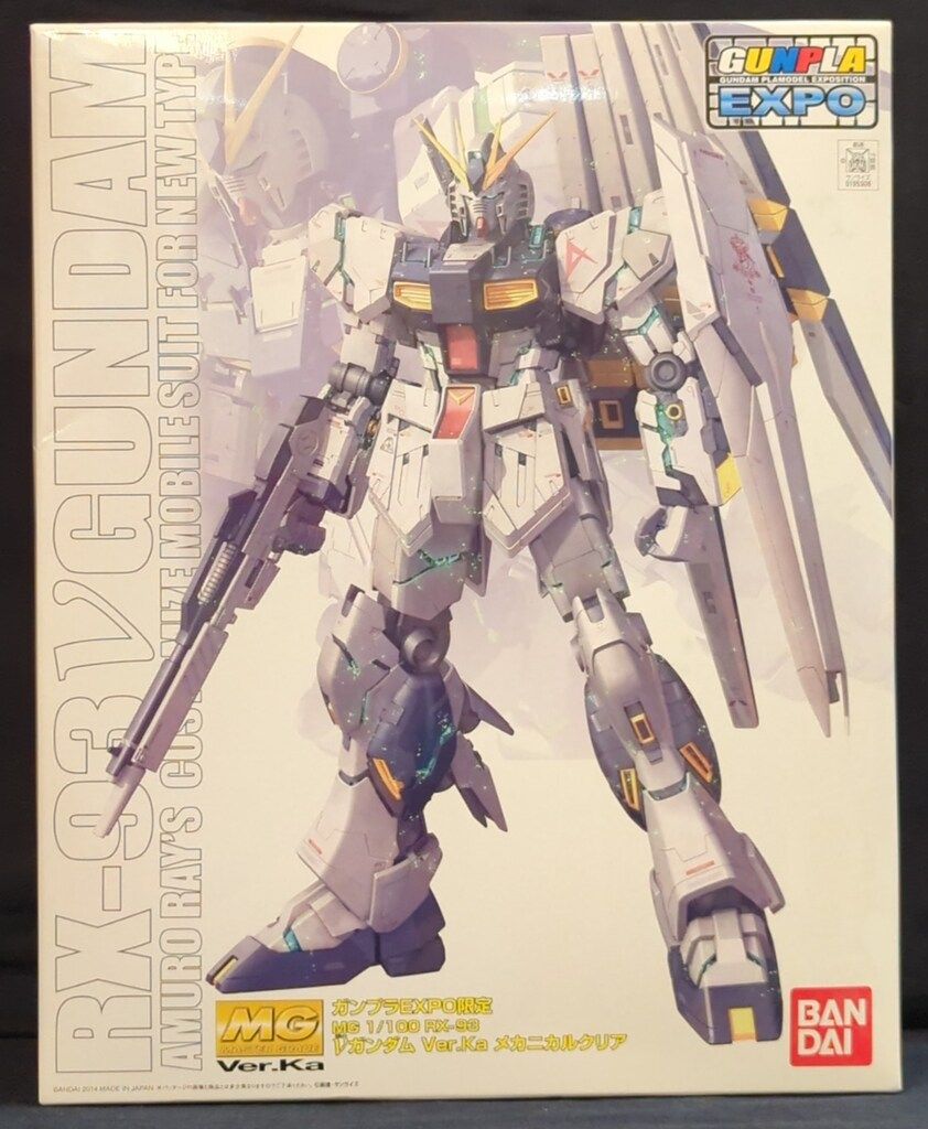 MG 1/100☆νガンダム Ver.Ka [メカニカルクリア]☆逆襲のシャア MG 1/100 νガンダム Ver.Ka [メカニカルクリア]｜バンダイ