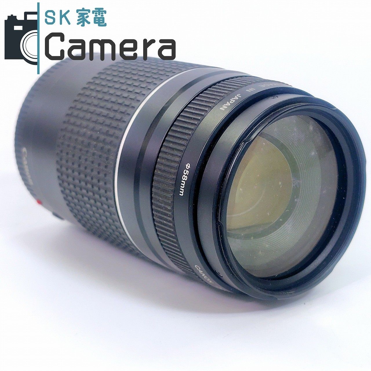 Canon EF 75-300mm F4-5.6 III USM キャノン キャップ 付 #20 【公式 