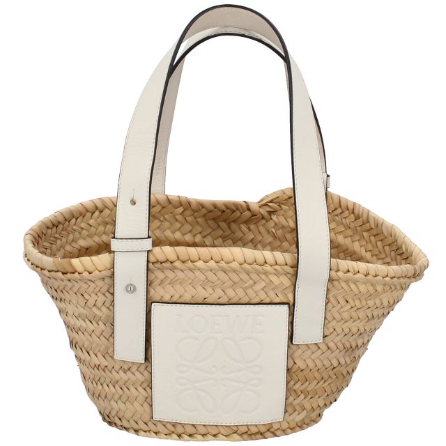 ロエベ バスケットバッグ スモール ヤシの葉/カーフ レディース