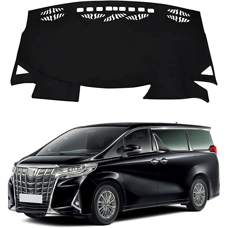 ZEDTYDE ダッシュボードマット アルファード/ヴェルファイア 30系 車 VELLFIRE ALPHARD 30 前期・後期 け ダッシュボード ヴェルファイア パーツ アルファード マット フランネル インテリア アクセサリー 1Pセット (トヨタ ヴェ メルカリ