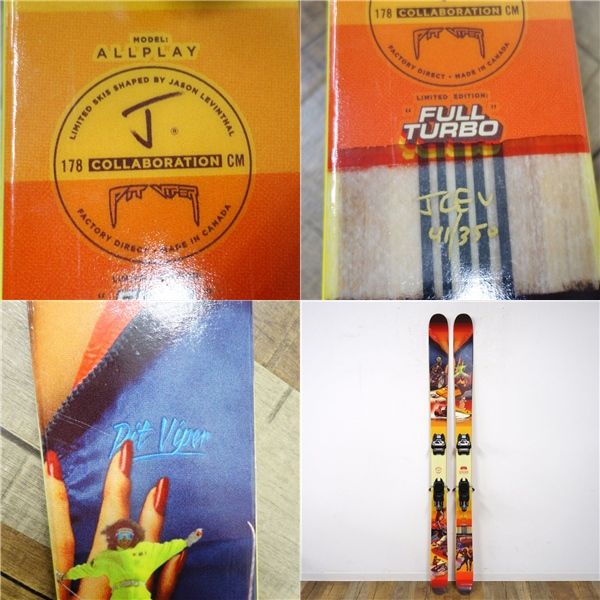 美品 ジェイ スキー J skis ALL PLAY FULL TURBO 178cm センター97mm ビンディング MARKER GRIFFON13 スキーゲレンデ アウトドア 美品 ジェイ スキー J skis ALL PLAY FULL TURBO 178cm センター