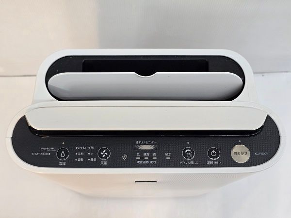 SHARP シャープ 加湿 空気清浄機 KC-R500Y-W 2023年製 【公式通販】