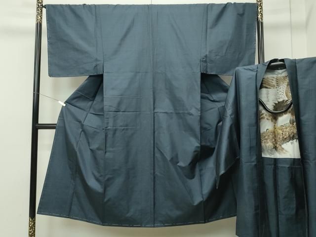 平和屋着物男性 本場大島紬 アンサンブル 100亀甲 正絹 逸品
