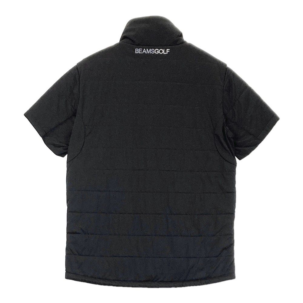 BEAMS GOLF ビームスゴルフ 蓄熱 中綿 半袖ジャケット サイズ：S BEAMS GOLF ビームスゴルフ 蓄熱 中綿 半袖 ジップ