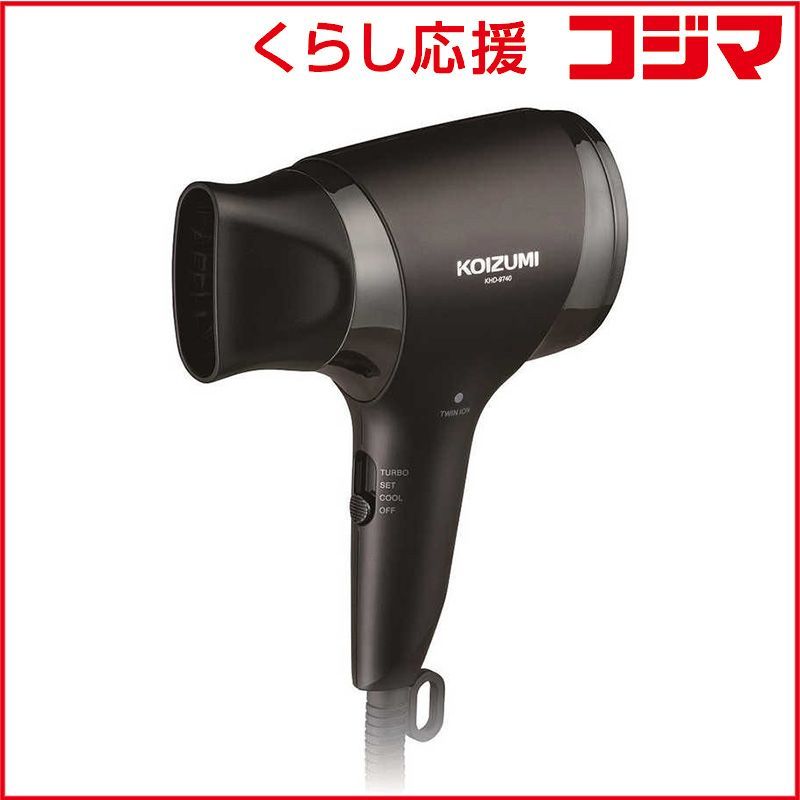 新品 未開封 】 コイズミ マイナスイオンヘアドライヤー 軽ジョーブ 
