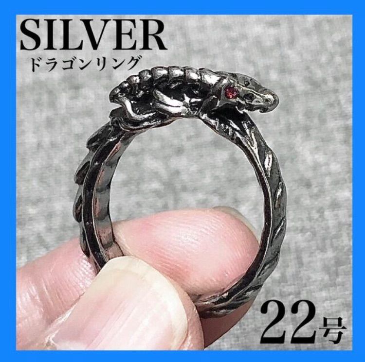 レビュー高評価のおせち贈り物 シルバーS925 リング 指輪 ドラゴンクロー パンク ヒップホップ ストリート 