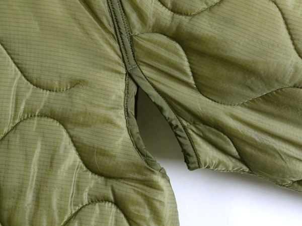 80s ビンテージ 米軍実物 中綿 キルティング ライナー XL M-65