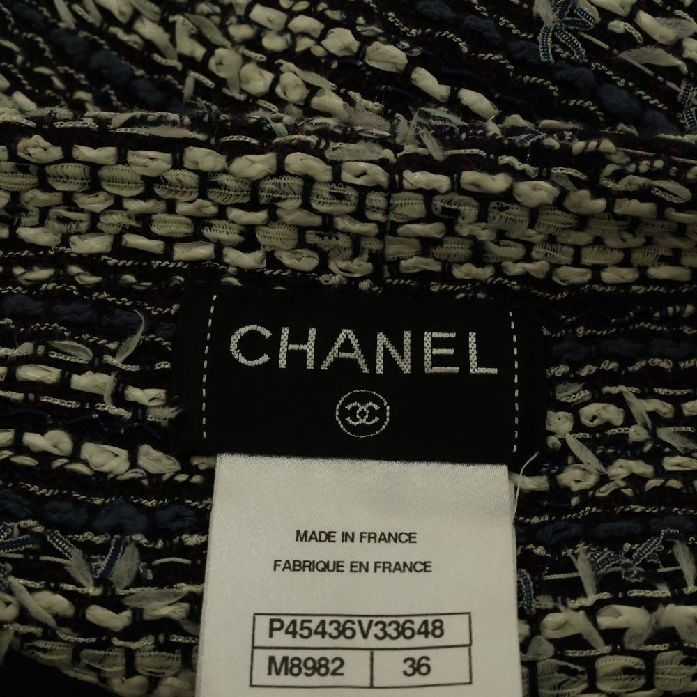 CHANEL (シャネル) ツイード スカート マルチカラー サイズ36