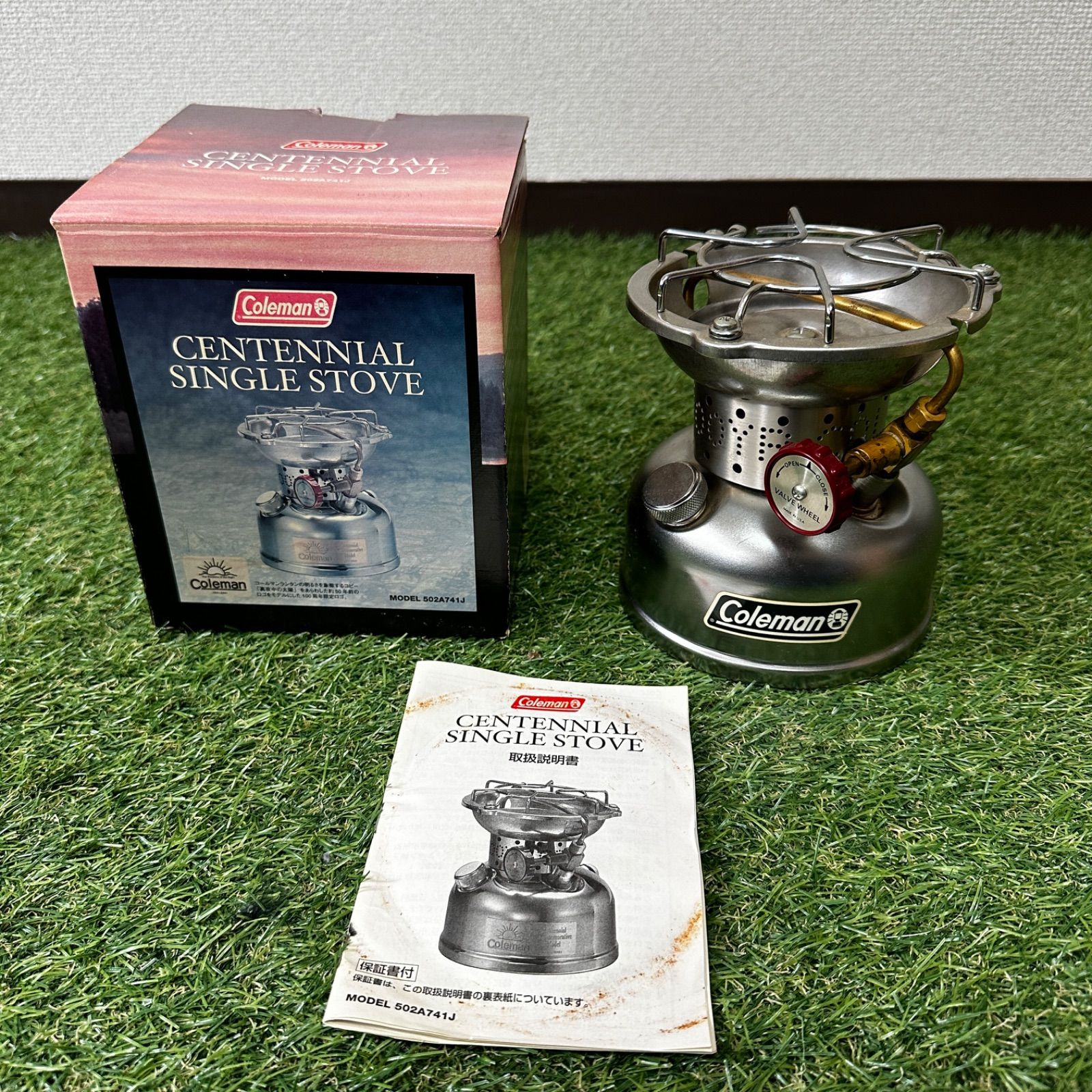 未使用　Coleman センティニアル　シングルストーヴ 未使用Coleman センティニアルシングルストーヴ