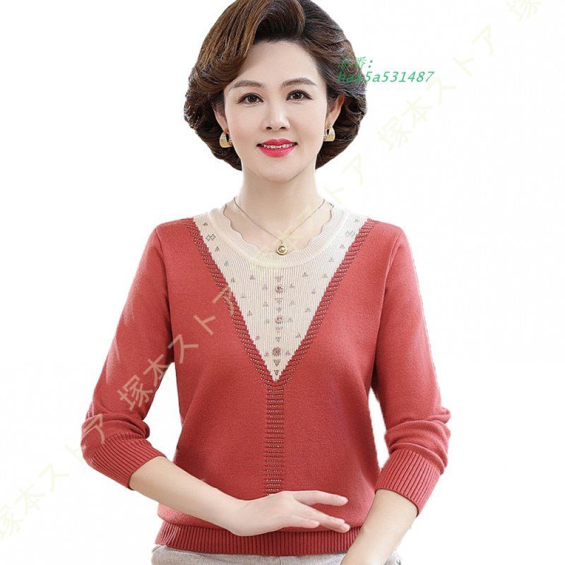  リブニット セーター 長袖 着痩せ 柔らかい リラックス フィット 無地 シンプル 通学 プレゼント あったかい 秋冬 ニット レディース 通勤 トップス hax 5 a 531487 ノースリーブ ニット セーター