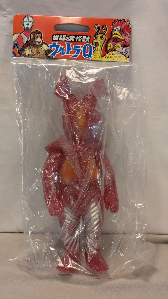 マルサン 世紀の大怪獣 ゼットン 350 Red Sparkle