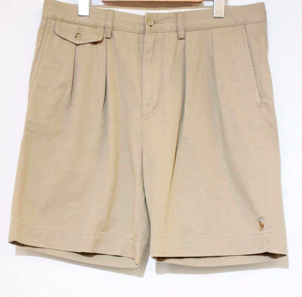 パンツ POLO RALPH LAUREN BEAMS 2Pleats Short 32 POLO RALPH LAUREN × BEAMS Cotton Twill 2Pleat BIG Chino short
