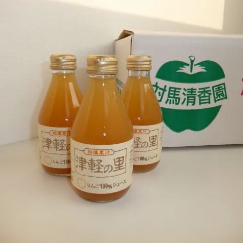 青森県産りんごジュース100%「津軽の里」15本入 - メルカリ