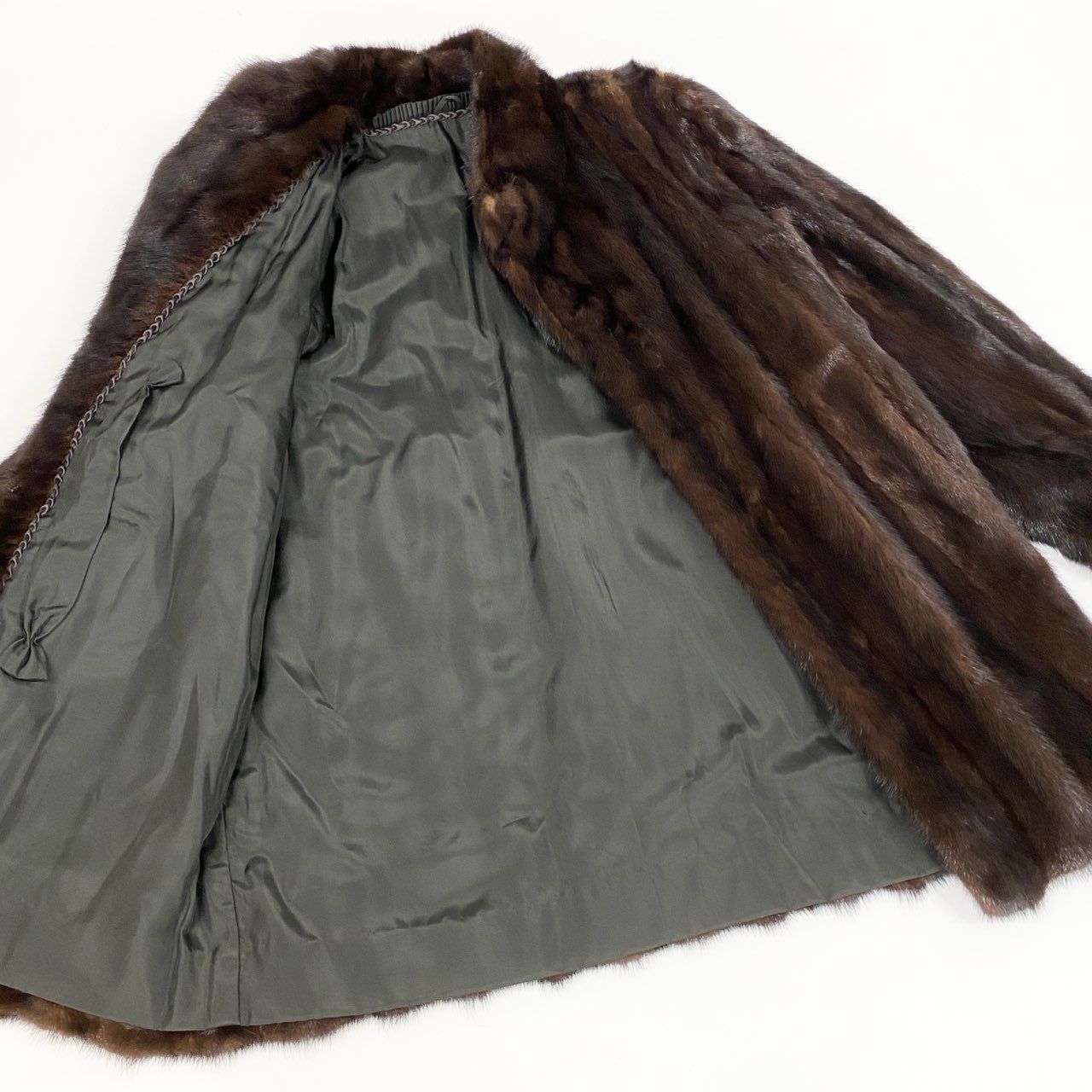 GQ7107▽SAGA MINK/サガミンク/銀サガ*デミバフミンク*最高級毛皮