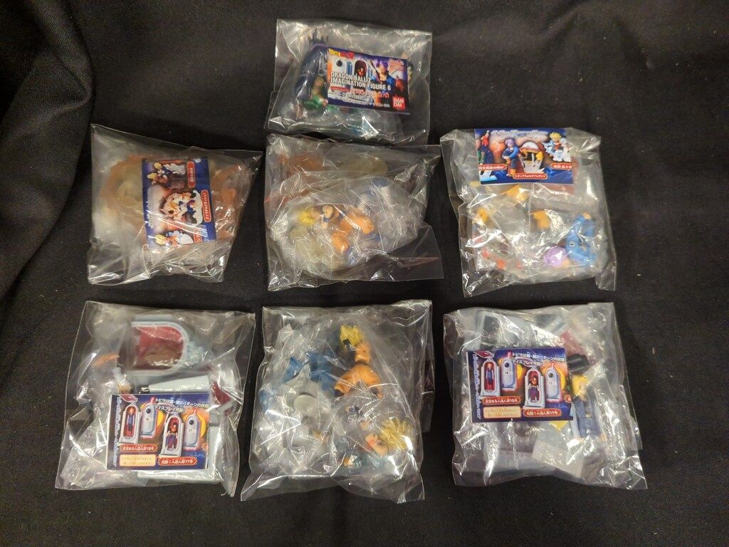 バンダイ イマジネイションフィギュア6 ドラゴンボールZ 全7種セット