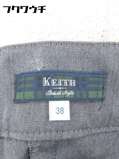 ◇ KEITH キース パンツ サイズ38 グレー レディース 【中古