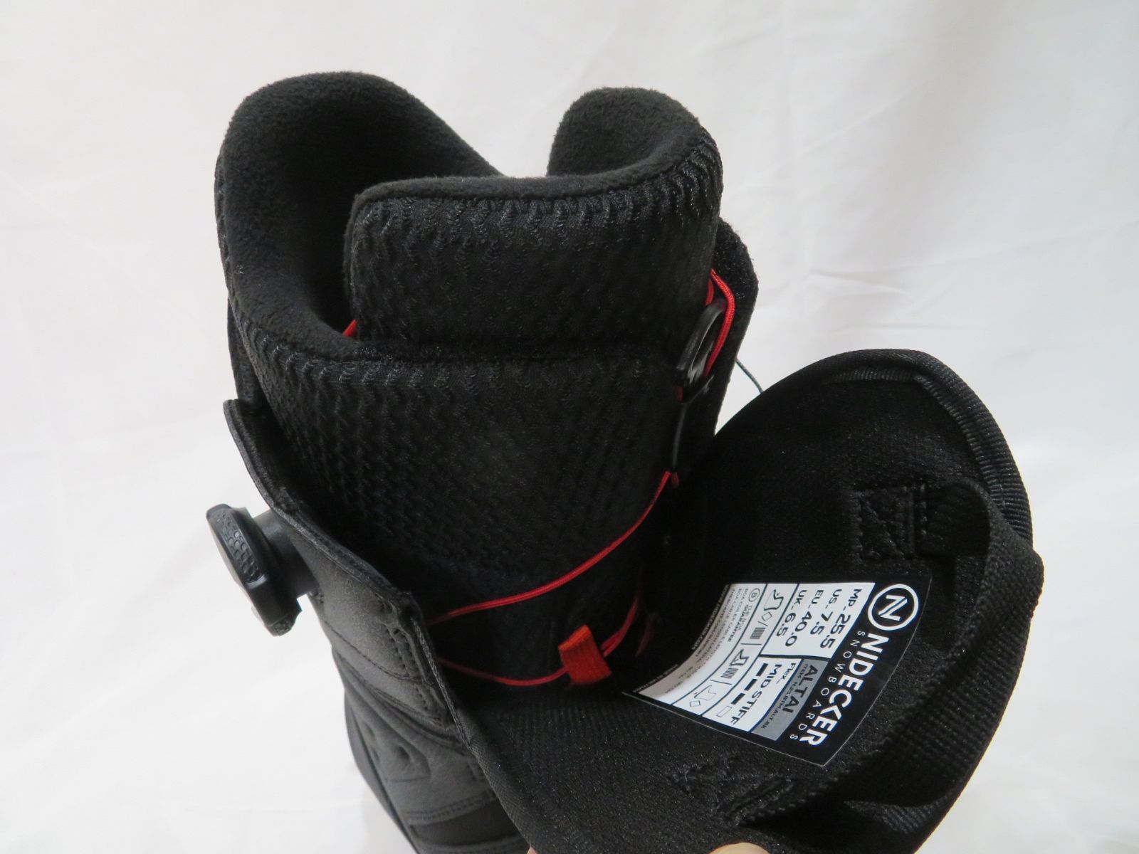 NIDECKER スノーボード ブーツ ALTAI/BLACK/25.5cm /2024-25