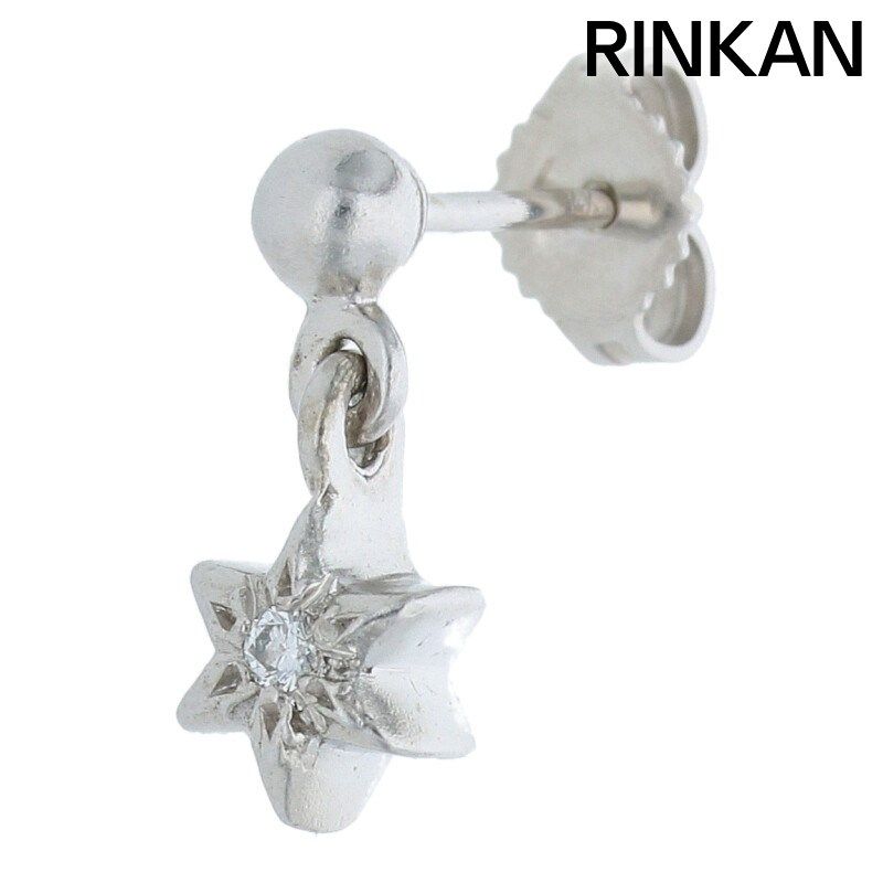 確実正規品　クロムハーツ TNY STR DRP 1/タイニースタードロップ クロムハーツ 18K TNY STR DRP 1 DIA/タイニースタードロップ 1