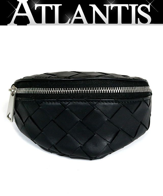 BOTTEGA VENETA ミニ ポーチ ブラック 【公式通販】