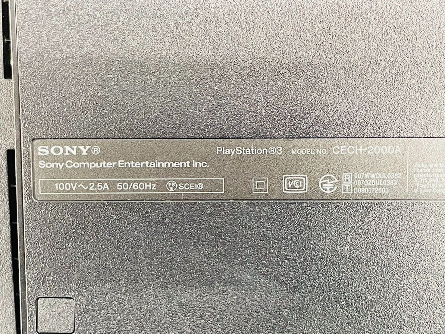 PlayStation3 本体 PlayStation3 CECH-2000A レイステーション3