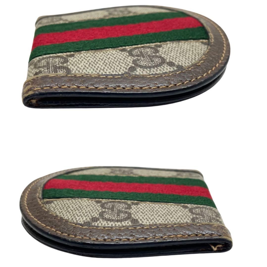 オールドGUCCI コインケース　ヴィンテージ！ オールドグッチ ☆ ヴィンテージ GG レザー ミニ 小銭入 コイン