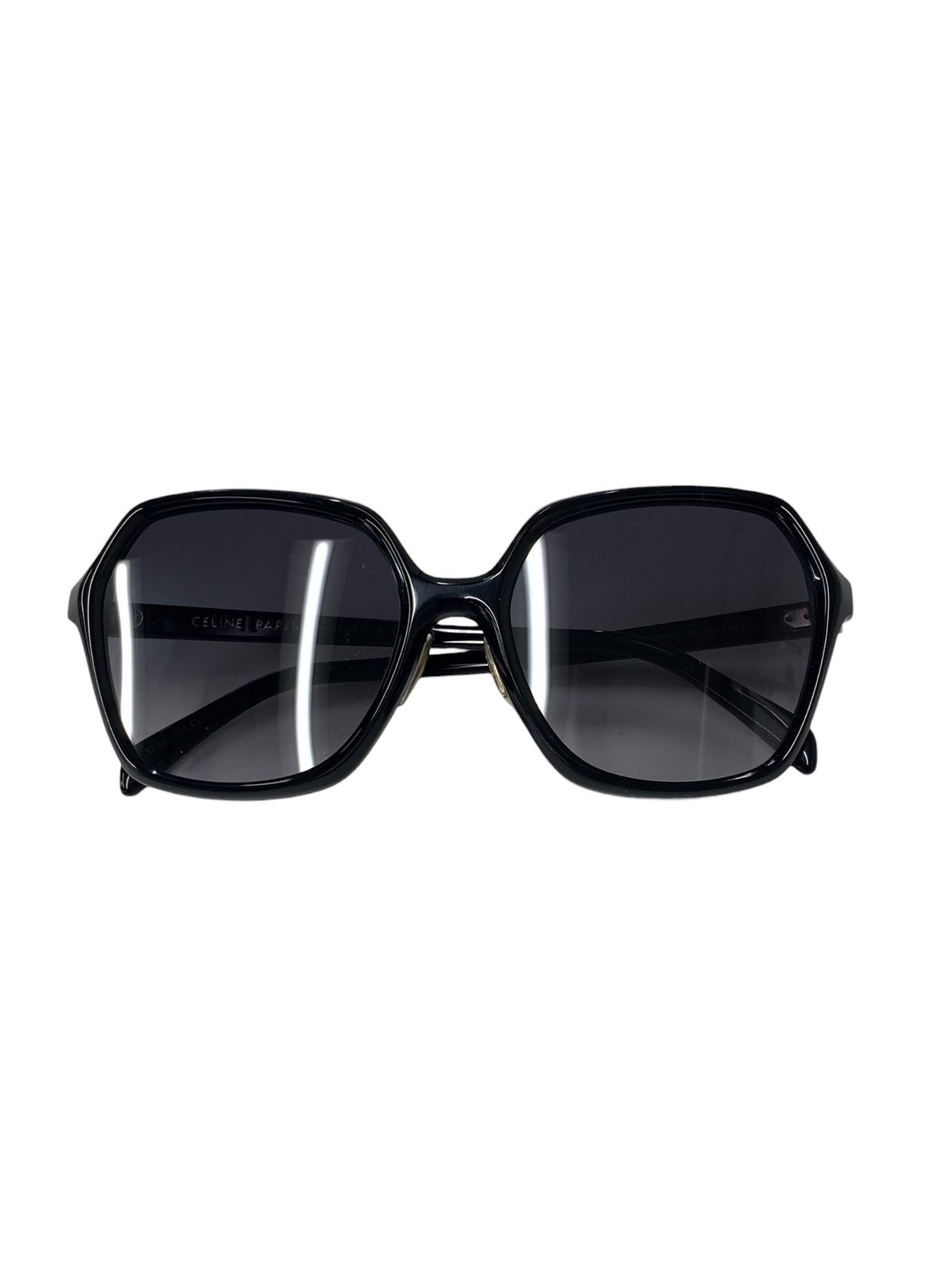 セリーヌ Classic Big Frame Glasses CL40230F サングラス ブラック セルフレーム フルリム ITH1D9ILAN9Q