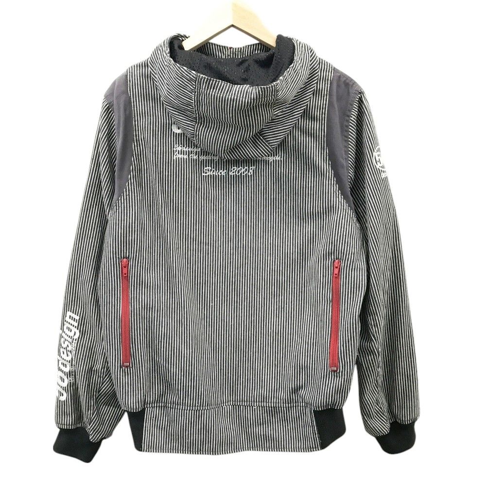 新品 56design R-カフェ コットン ジャケットストライプ レディース 56design 56デザイン ライディング コットン ジャケット