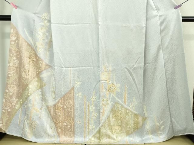 平和屋本店□極上 創業460年・千總 訪問着 刺繍 辻が花 暈し