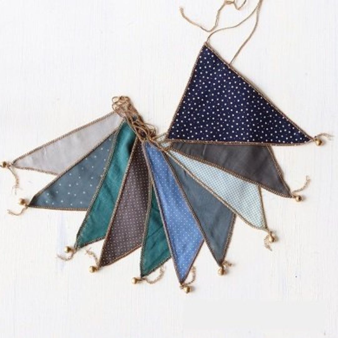 正規品 新品 Numero74 Bunting Garland ヌメロ76 ガーランド Mix Blue 