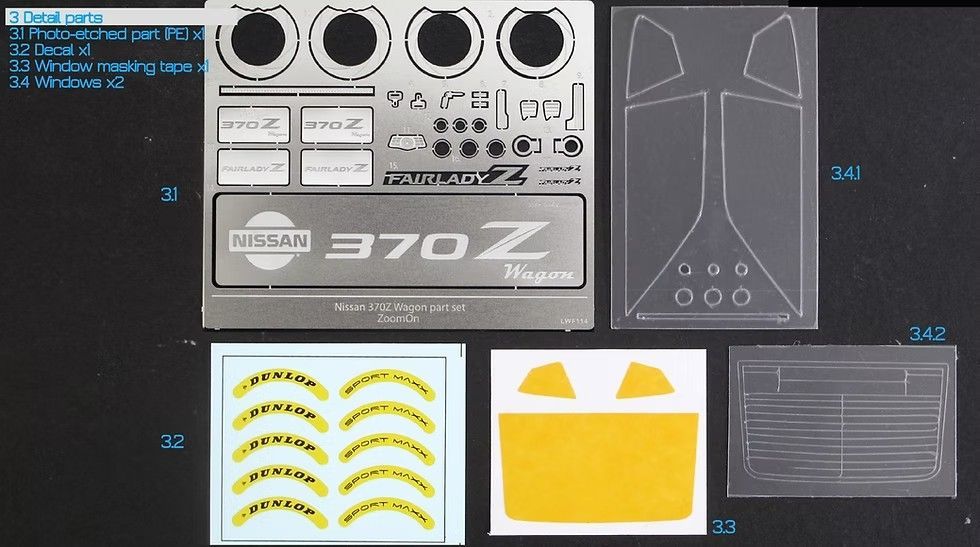 ワゴン パーツセット