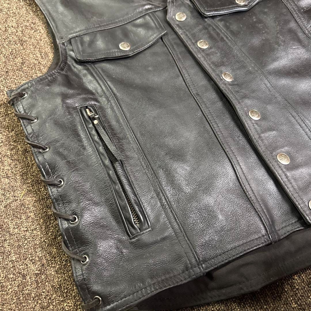 革 レザーベスト