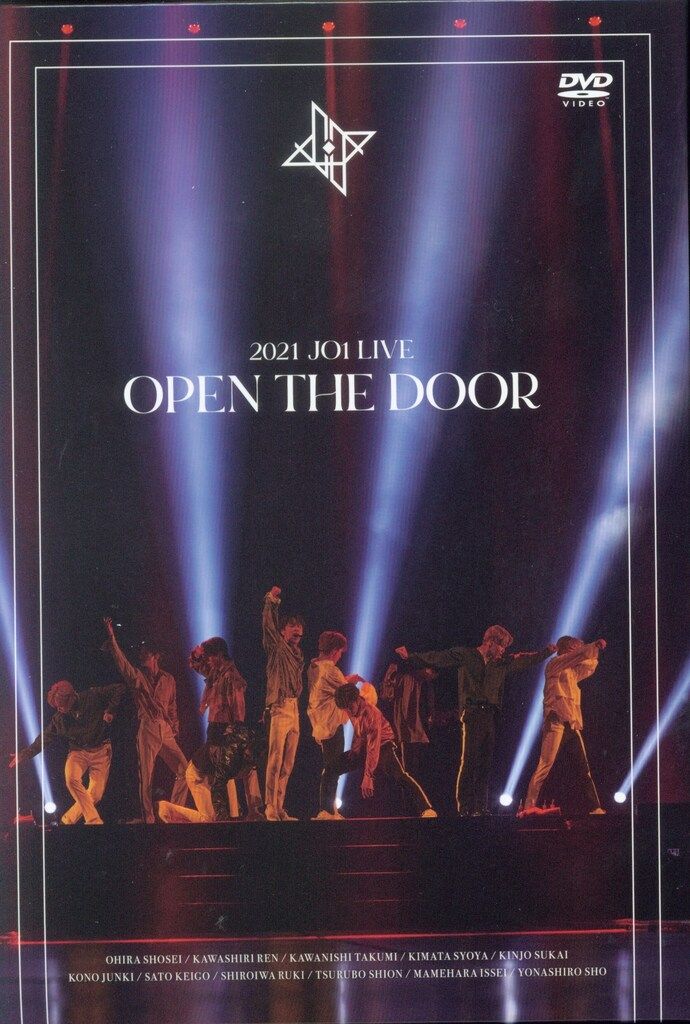 アイドルグッズ JO1 LIVEOPEN THE DOOR DVD 2021 JO1 LIVE 