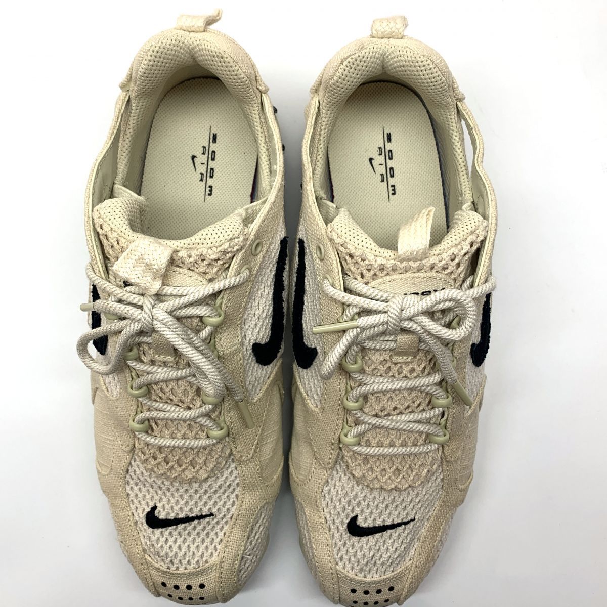 Stussy × Nike Air Zoom Spiridon CG 2 フォッシル/ブラック CQ5486-200 28.0cm ステューシー ×  ナイキ ※中古/箱付き【津山店】 - メルカリ