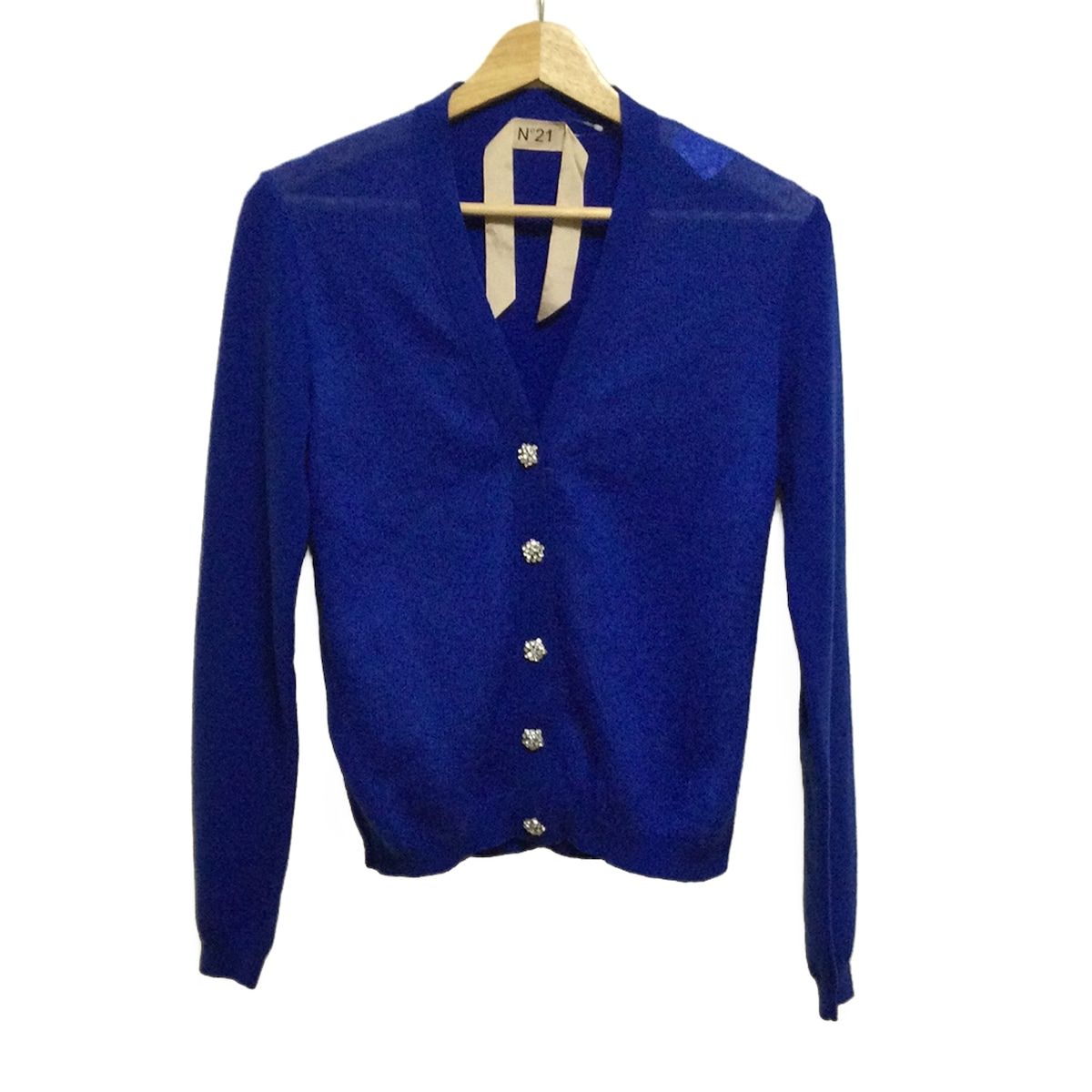 ヌメロヴェントゥーノ　カーディガン　38 N゜21(ヌメロ ヴェントゥーノ) カーディガン サイズ38 M