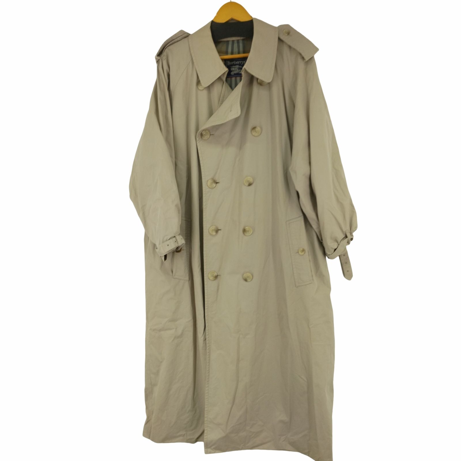 バーバリーズ BURBERRY’S 裏地チェック トレンチコート  メンズ  44 LONG