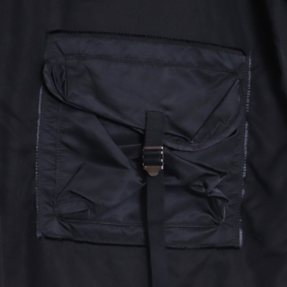 UNDERCOVER × MARS89 パッチカスタム アーミーシャツ サイズ4 ブラック