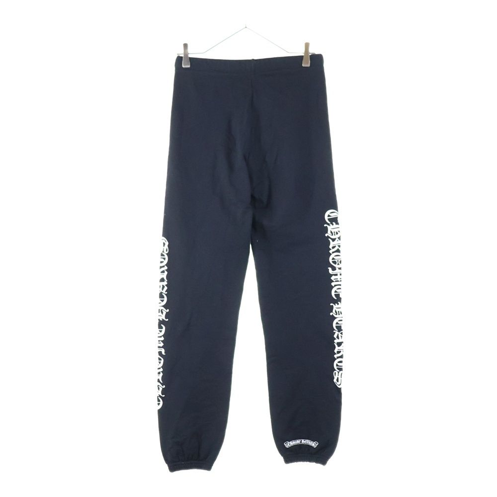 クロムハーツ　スターサイドロゴプリントスウェットパンツMサイズブラック CHROME HEARTS クロムハーツ パンツ ロゴスウェットパンツ