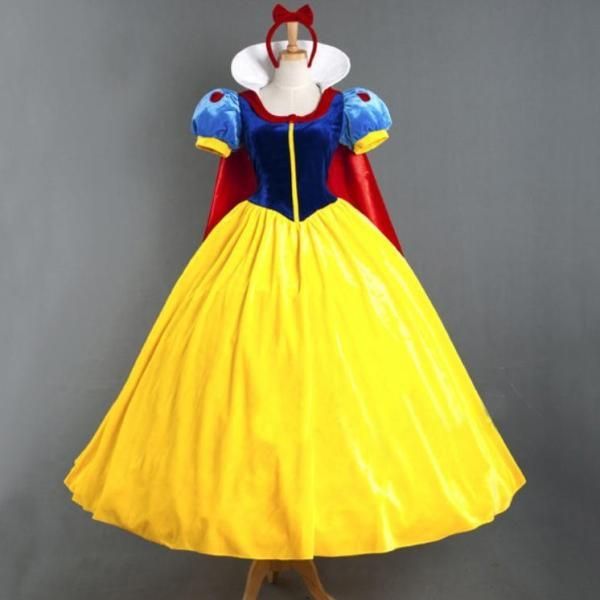 レディース 白雪姫 ドレス コスプレ ハロウィン コスチューム 仮装 