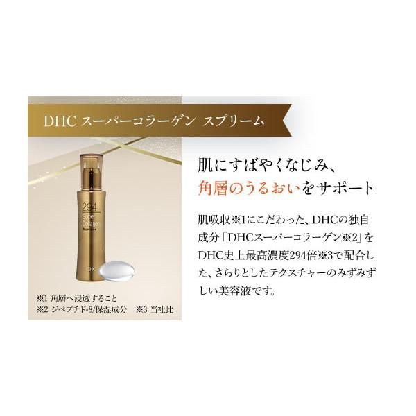 DHC スーパーコラーゲンシリーズ 3点セット 美容液 ミルク クリーム 