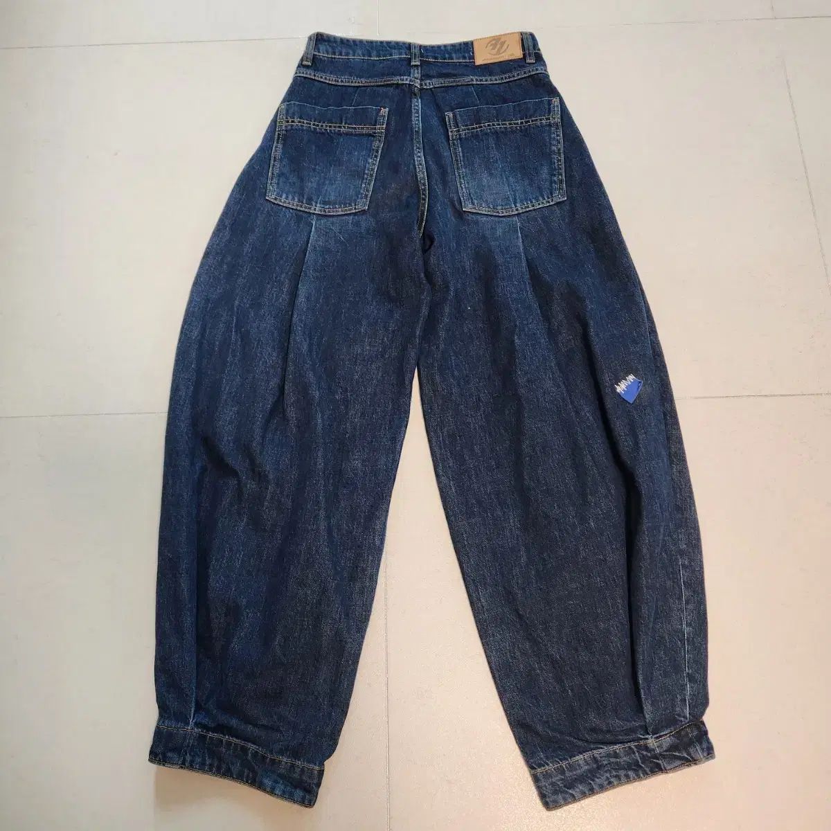 【美品】即完売 ZARA ADER ERROR WIDE-LEG ワイド デニム ZARA × ADERERROR WIDE-LEG JEANS 40 - メルカリ
