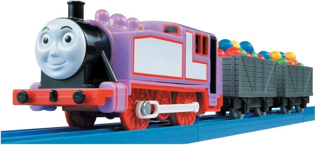 プラレール線路　8の字無限ループ　黄色グレー色ブロック橋脚　3段＋1段　大鉄橋付 プラレール線路 8の字無限ループ 黄色グレー色ブロック橋脚 3段＋1段