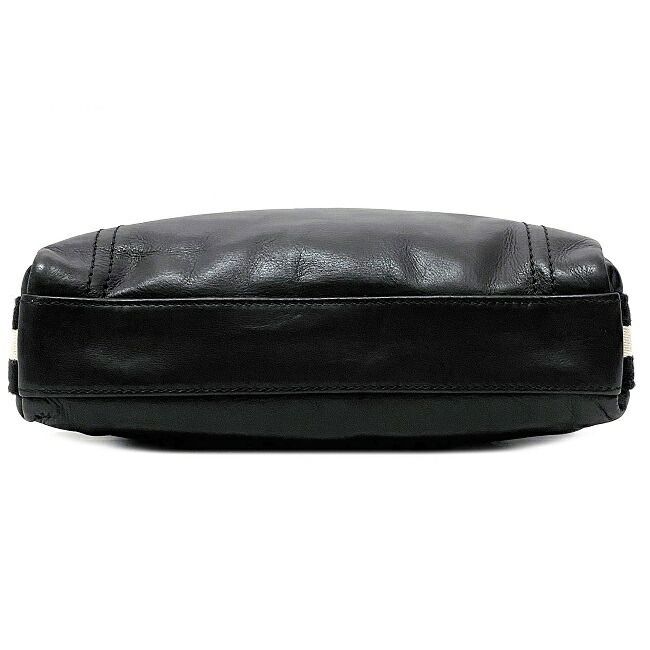 バリー ショルダーバッグ ブラック TUSTON-SM 美品 レザー 中古 - メルカリ