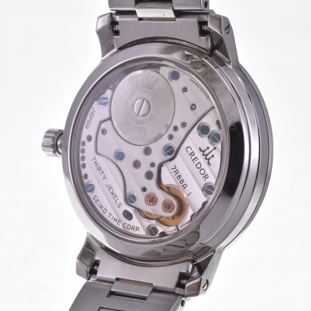 【美品】セイコー クレドール【7R88-0AS0】スプリングドライブ 手巻き 楽天市場】セイコー SEIKO GCLH985/7R88-0AK0 クレドール ノード