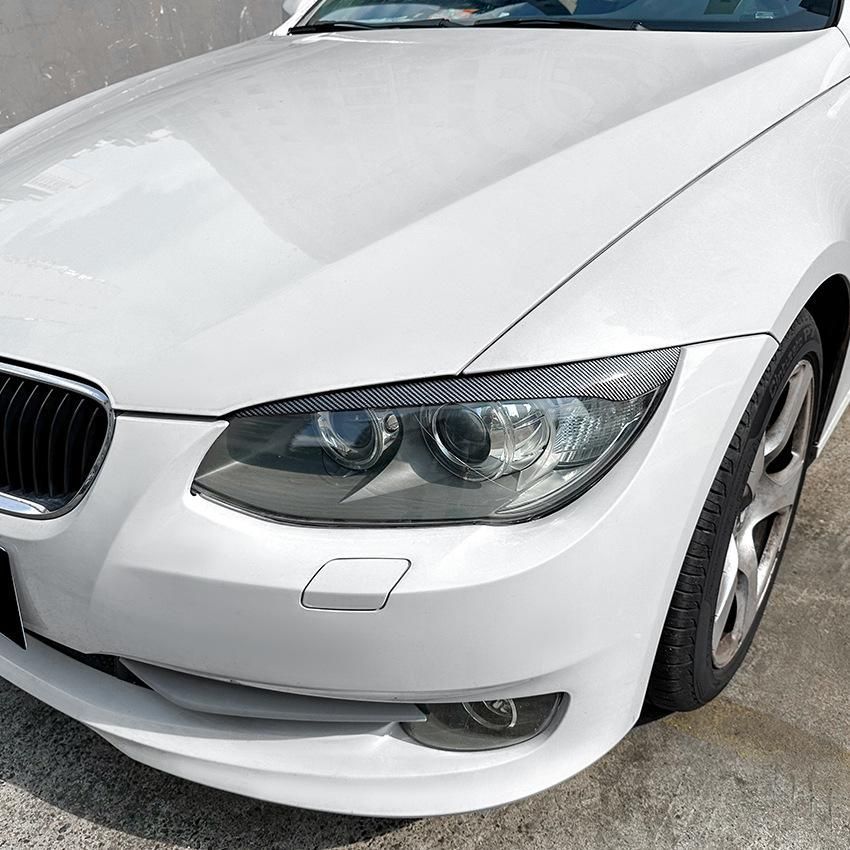 スポーティ全開 BMW カーボン ルック アイライン ヘッド E92 E93 M3 320i 325i 335i 335ci 3シリーズ クーペ カブリオレ ZST-500